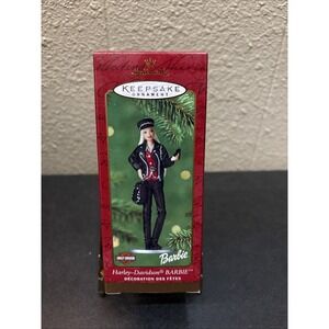 Hallmark‎ Keepsake Christmas Ornament~Harley Davidson Barbie~2000~NIB